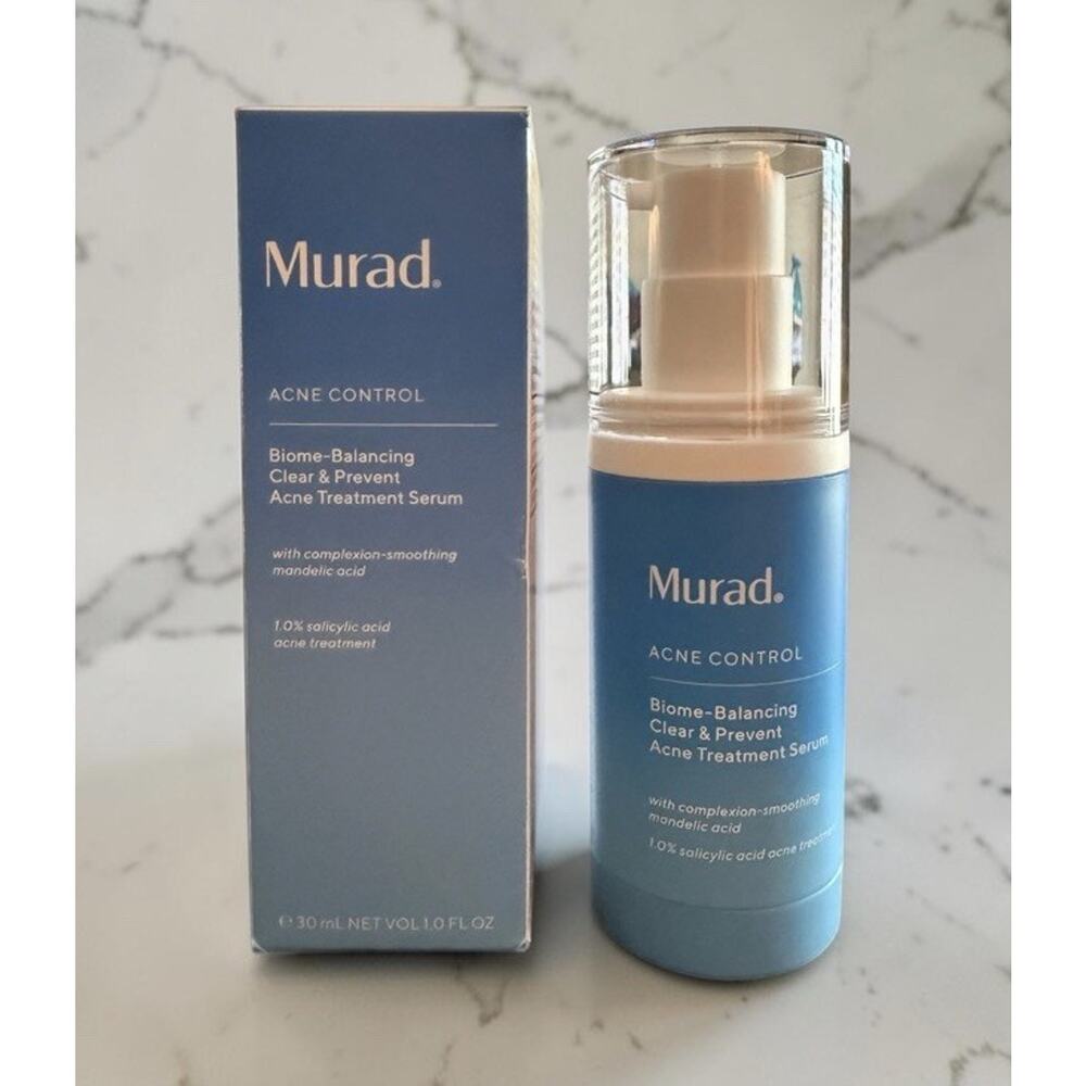 MURAD Biome-Balancing Clear & Prevent Acne Treatment Serum 1 fl oz / 30 ml NIB